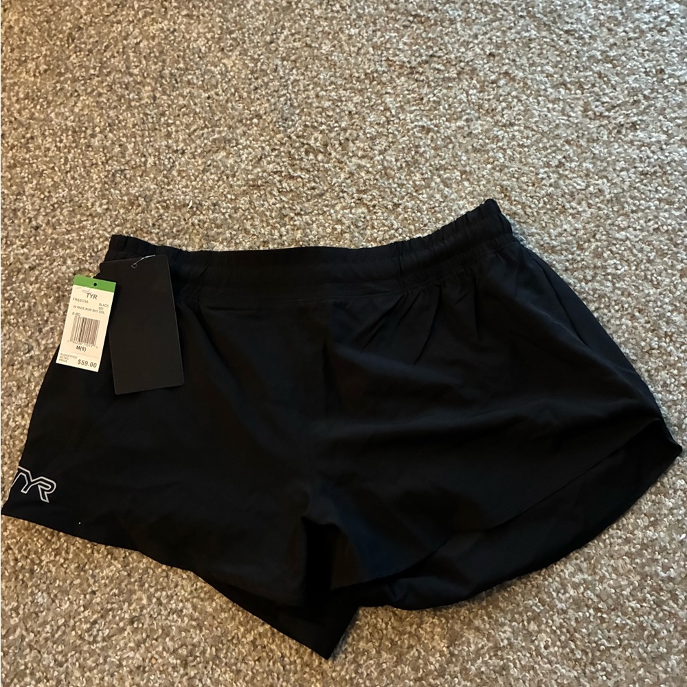 TYR Women's Athletic Black Shorts